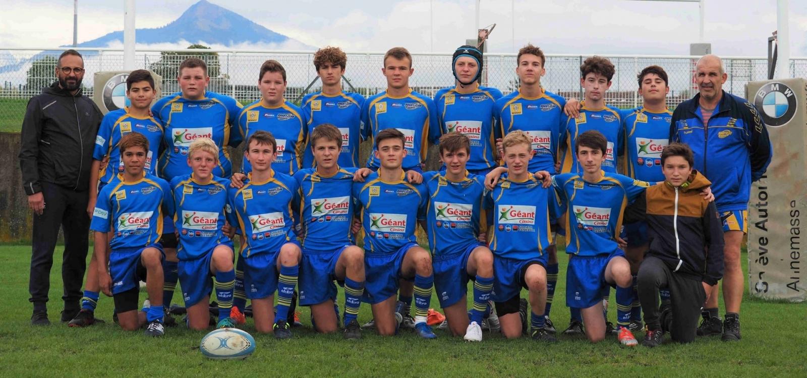 le groupe U16 2019/2020